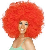 Unbranded Fancy Dress Costumes - Red Mother Of All Afro Wig