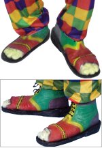 Fancy Dress Costumes - Rubber Clown Shoes