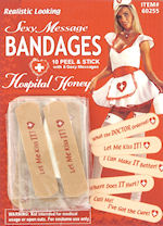Unbranded Fancy Dress Costumes - Sexy Message Plasters