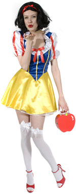 Unbranded Fancy Dress Costumes - Short And Sexy Snow White Dress 20 EU 48