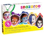Includes 8 colours, a brush and sponge plus guide.