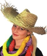 Unbranded Fancy Dress Costumes - Straw Hawaiian / Beachcomer Hat