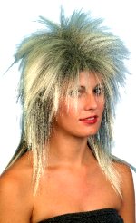 Unbranded Fancy Dress Costumes - Tina Wig BLONDE and BLACK