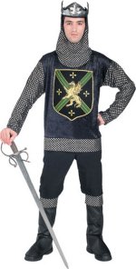 Unbranded Fancy Dress Costumes - Velvet Warrior King Knight
