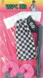 Unbranded Fancy Dress Costumes - WPC Police Kit