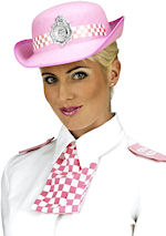 Unbranded Fancy Dress Costumes - WPC Police Set PINK