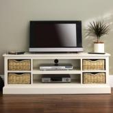Unbranded Farmhouse Widescreen TV unit ivory