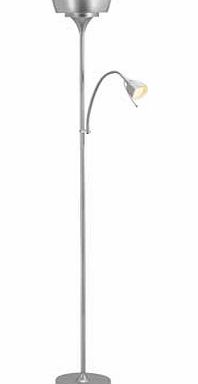 Unbranded Father and Child Floor Lamp - Silver