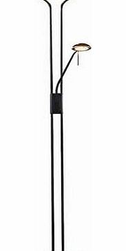 Unbranded Father and Child Uplighter Floor Lamp - Black