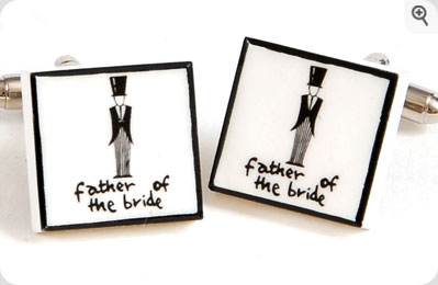 Unbranded Father Of The Bride Classic Cufflinks