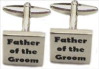 Unbranded Father of the Groom Cufflinks by John Pinder