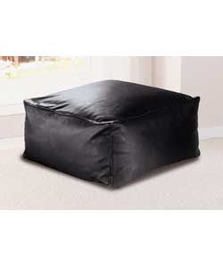 Faux Leather Beanslab Cover - Black