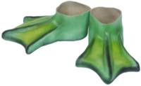 Use these green rubber feet for frog, toad, or science fiction monster fancy dress.  When is a car