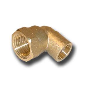 - 15mm X 1/2``  Female  Solder Ring  Elbow  - Mechanical and solder joints  - Trueshopping helps 8 0