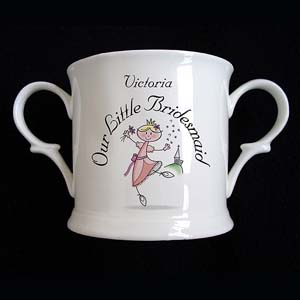Unbranded Female Wedding Character Loving Cups Bridesmaid