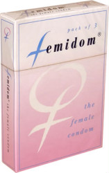Femidom is a lubricated condom for women. It is an
