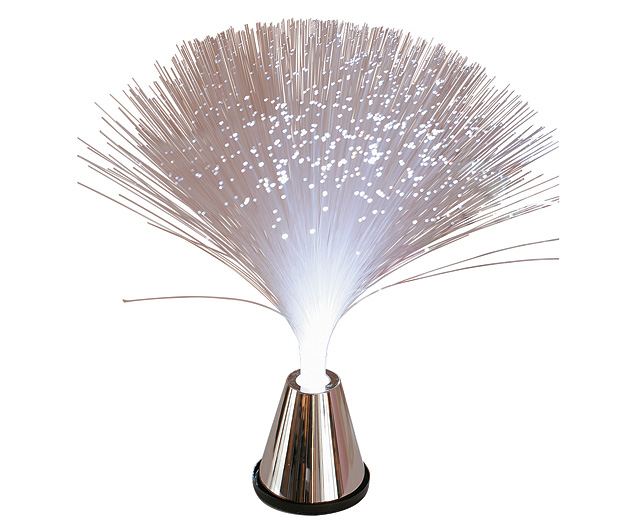 Unbranded Fibre Optic Fountain Light Silver