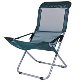 With four positions and a flexible TEXTILENEr brand synthetic fabric sling this is one garden chair
