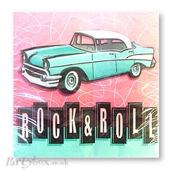 Fifties Rock and Roll - Napkins