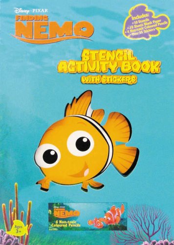 Finding Nemo Stencil Activity Book (FINDING NEMO),