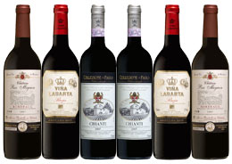 Unbranded Fine dining reds - Mixed case