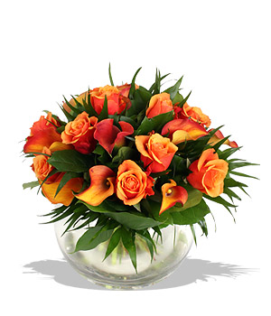 Unbranded Finest Bouquets - Orange Deluxe