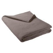 Unbranded Finest Cocoa Bedspread 230x265cm