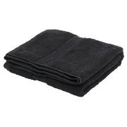 Unbranded Finest Hygro Cotton Bath Sheet, Black