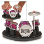 Perfect your paradiddles and make a right Ringo out of yourself with this miniature desktop drumkit.
