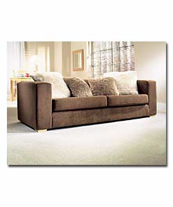 Finlay Chocolate Large Sofa