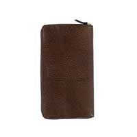 Unbranded Finsbury Large Zipped Purse Brown