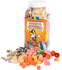 Unbranded Firebox of Retro Sweets (Box)