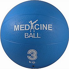 Unbranded Fitness-Mad Medicine Ball - Blue