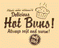 Felix and Oscar`s Delicious Hot Buns! Always soft and warm!Heavyweight cotton.Soft YellowShort