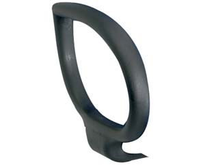 Unbranded Fixed black nylon arms
