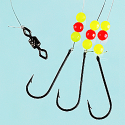 Unbranded Flat fish 3-down Rig - Size 4