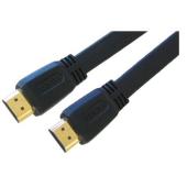Flat HDMI Gold Plated Cable 2 Metres