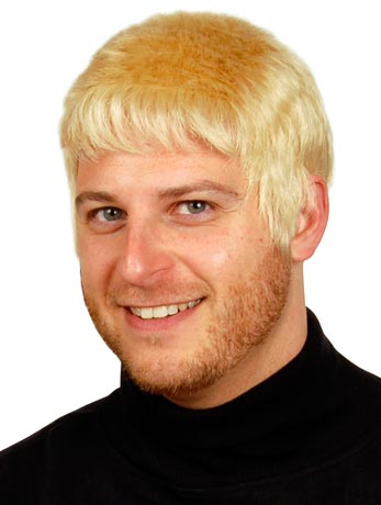 Unbranded Flat Top Blonde Wig