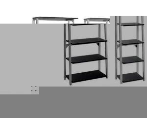 Unbranded Flatline grey tall shelving unit