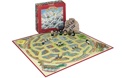 Unbranded Fleeced Wallace and Grommit Board Game
