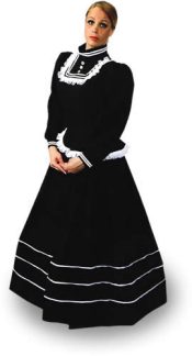 Fleur Classic Black Dress (UK Size 12)