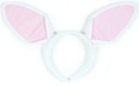 You are guaranteed a giggle in these funny bunny ears.  They are wired so you can bend one over at