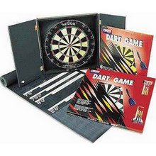 Display Boxed, Wire numerals, including 2 sets of darts. 18