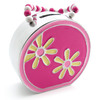 If she`s got a thing about bags, this funky handbag money box will encourage her to stop abusing the