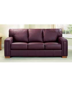 Florence Large Sofa - Wine