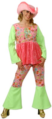 Flower Hippy Trouser Suit (UK size 10)