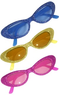 Flyaway Glitter Specs - Pink