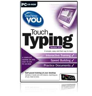 Unbranded Focus - Teaching-you Touch Typing Version 2.0 - #CLEARANCE