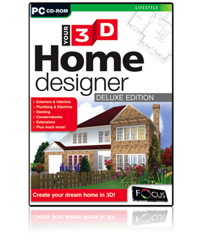 Unbranded Focus - Your 3D Home Designer Deluxe Edition