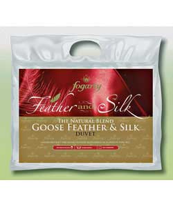 Unbranded Fogerty Goose Feather and Silk13.5 Duvet - Kingsize